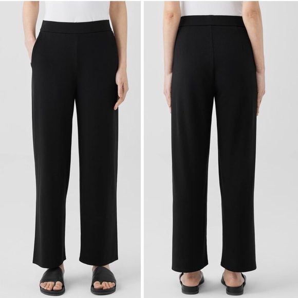 Eileen Fisher Pants - Eileen Fisher Stretch Jersey Knit Straight Pant New